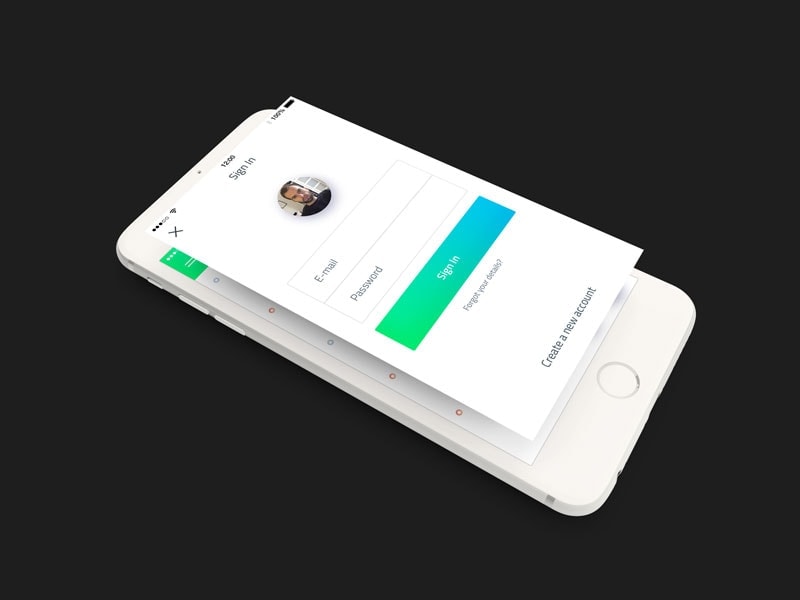 Mobile Services Mockup