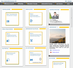 "Personal Services" Dashboard