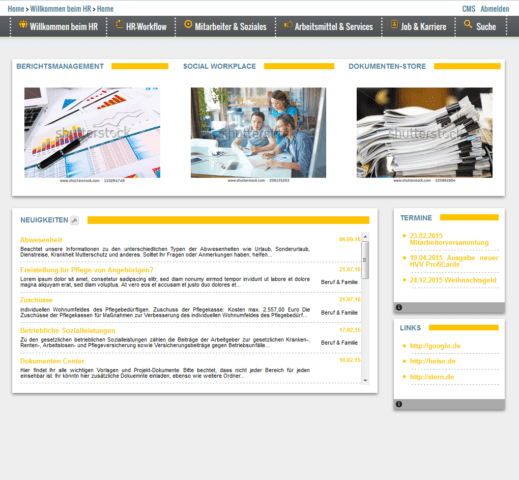 Digitaler HR Arbeitsplatz